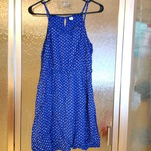 Blue summer dress juniors